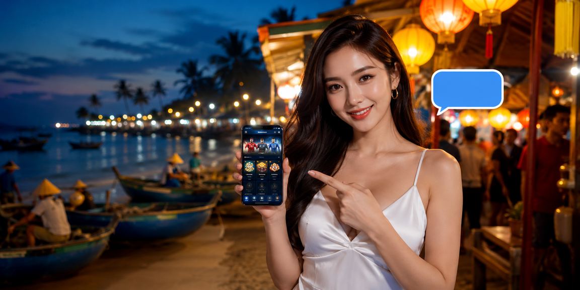 Chợ đêm Mũi Né với điện thoại casino mobile cho người dùng giải trí buổi tối